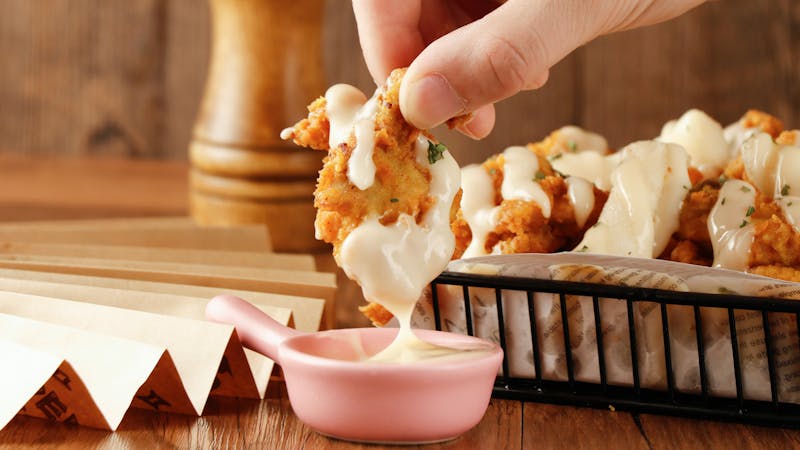 Garlic Parmesan boneless wings
